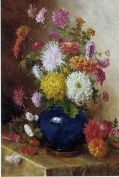 unknow artist Floral, beautiful classical still life of flowers.111 Norge oil painting art